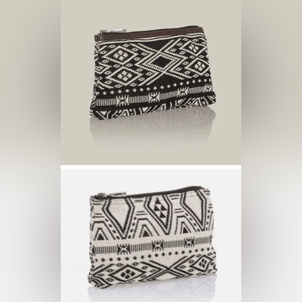 Thirty-One Rio Weave Reversible Pouch - Picture 4 of 7